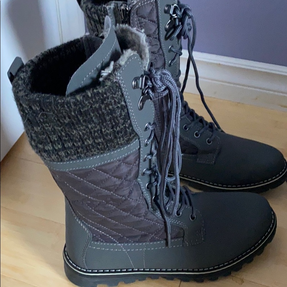 Mid calf boots